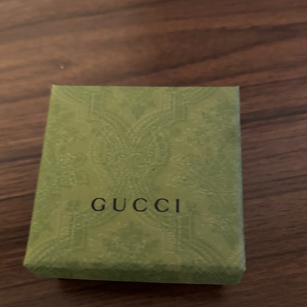 Gucci Olive Green Patterned Box